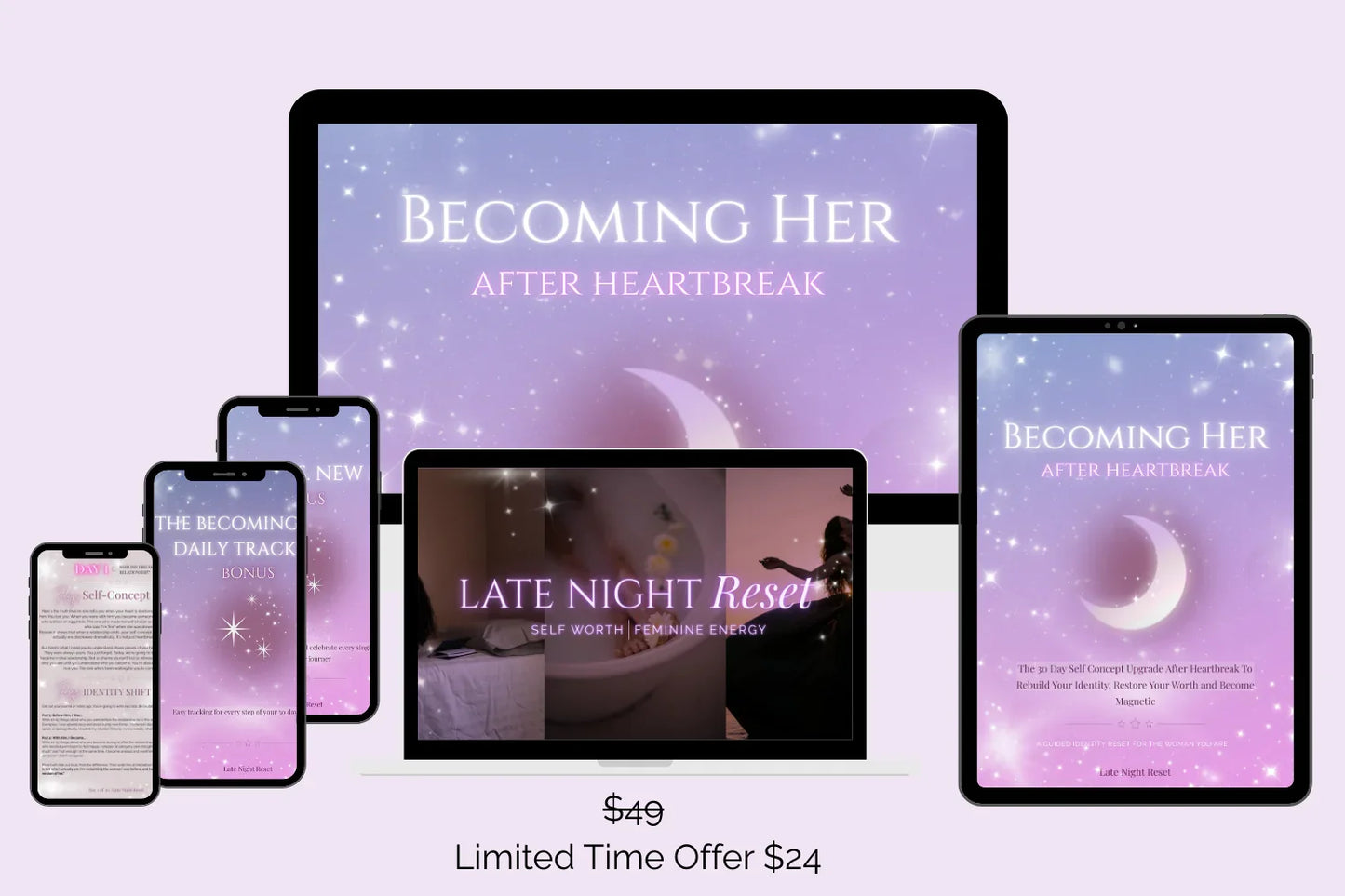 Becoming Her After Heartbreak: 30 Day Identity Rebuild